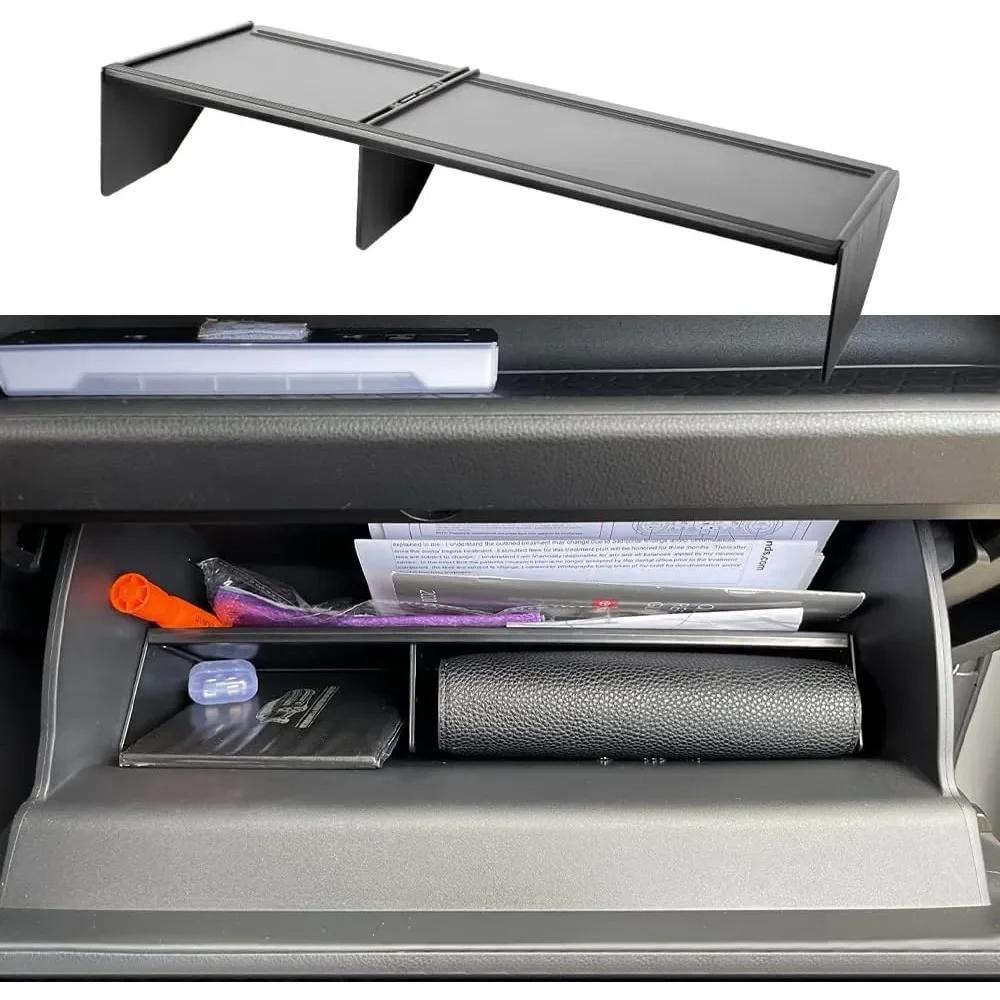 For RAV4 2024 2023 2022 2021 2020 2019 Glove Box Organizer Compatible Insert Glove Compartment Dividers Car Interior Accessories
