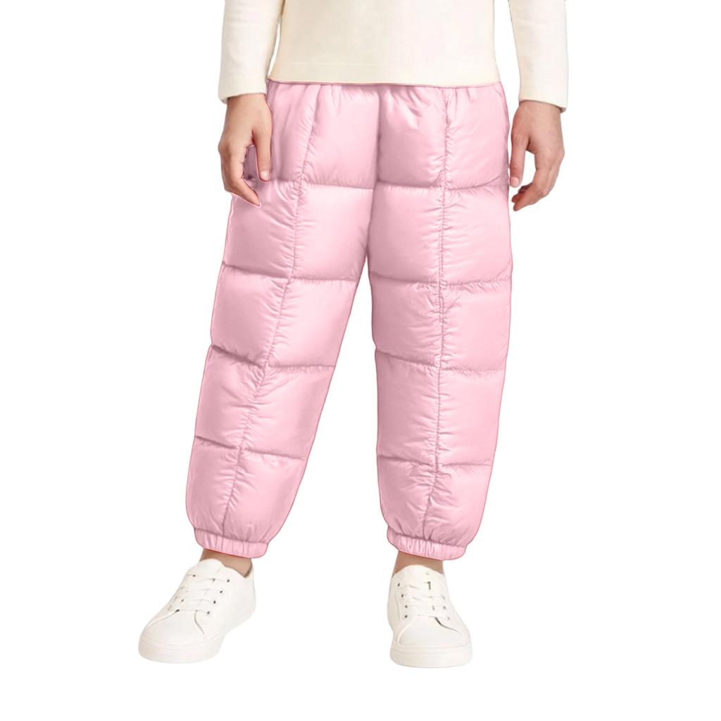 Kids' Pants - Solid Color Quilted Trousers