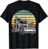 Retro Vintage Trucker Big Rig Semi-Trailer Truck Driver Gift Unisex T-Shirt