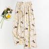 Cotton Silk Pajama Pants for Women, New Summer Style, Thin Cotton Casual Pants, Can Be Worn Outside, Large Size Home Pants