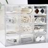 Fashionable Space Saving Undergarment Storage Box with Clear Designs and Customizable Compartments Daily Use Items