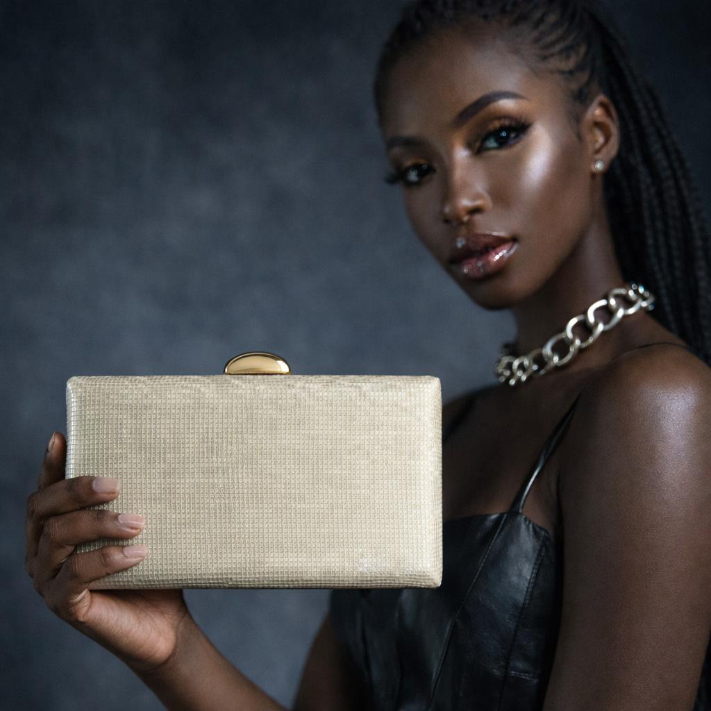 Pu Shape Dinner Bag One Shoulder Crossbody Fashion Personality Celebrity Dinner