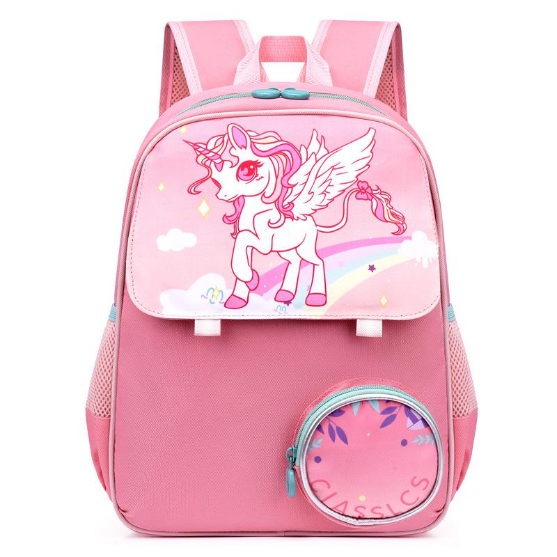 New Schoolbag Primary School Students First Grade Cartoon Cute Backpack Men's Casual Backpack