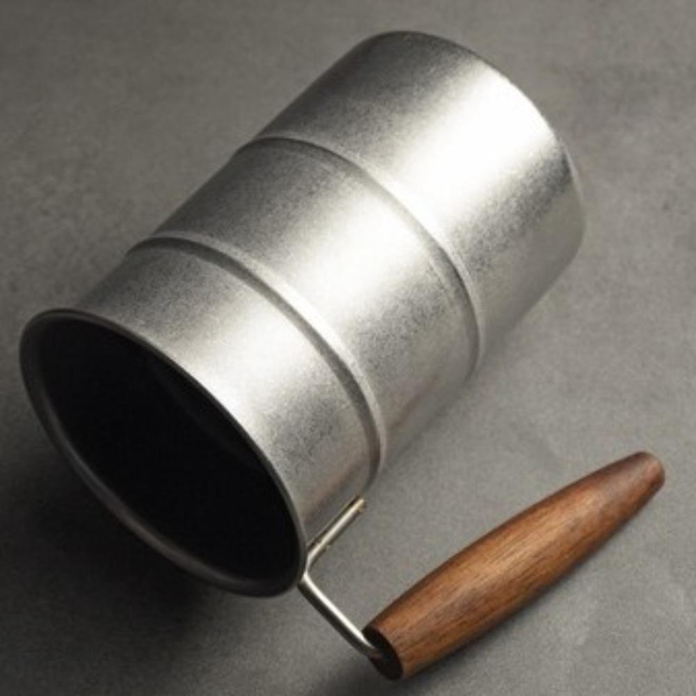 Stainless Steel Vintage Wine Mug Industrial Style Coffee Cup Durable Camping Cup  Camping
