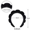 Spa Headband For Women Sponge Headband Face Washing Cute Cloud Thick Hairband For Shower Makeup Skincare
