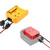 Power Wheels Adapter Battery Adapter For Dewalt/Milwaukee 18V 20V Battery 12AWG Wire Power Connector With Fuse DIY Tool