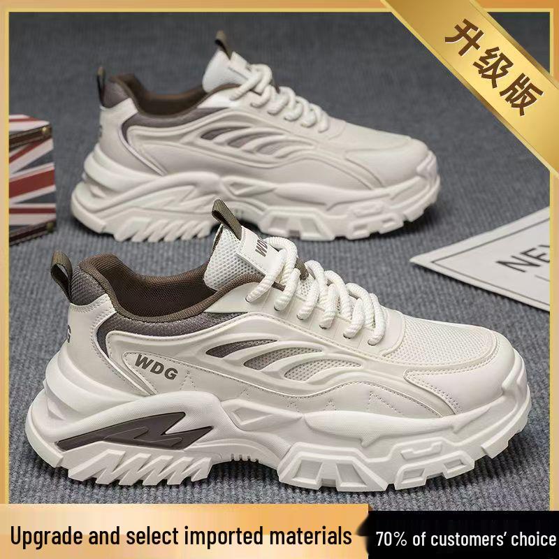 

Men s 2025 Dad Shoes: Height-Boosting, Thick-Soled Casual Runners for Autumn 44