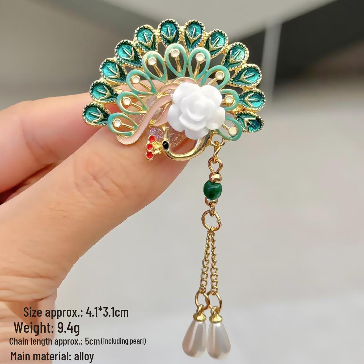 

Брошь Феникс Павлин Сова: Элегантная женская булавка-корсаж