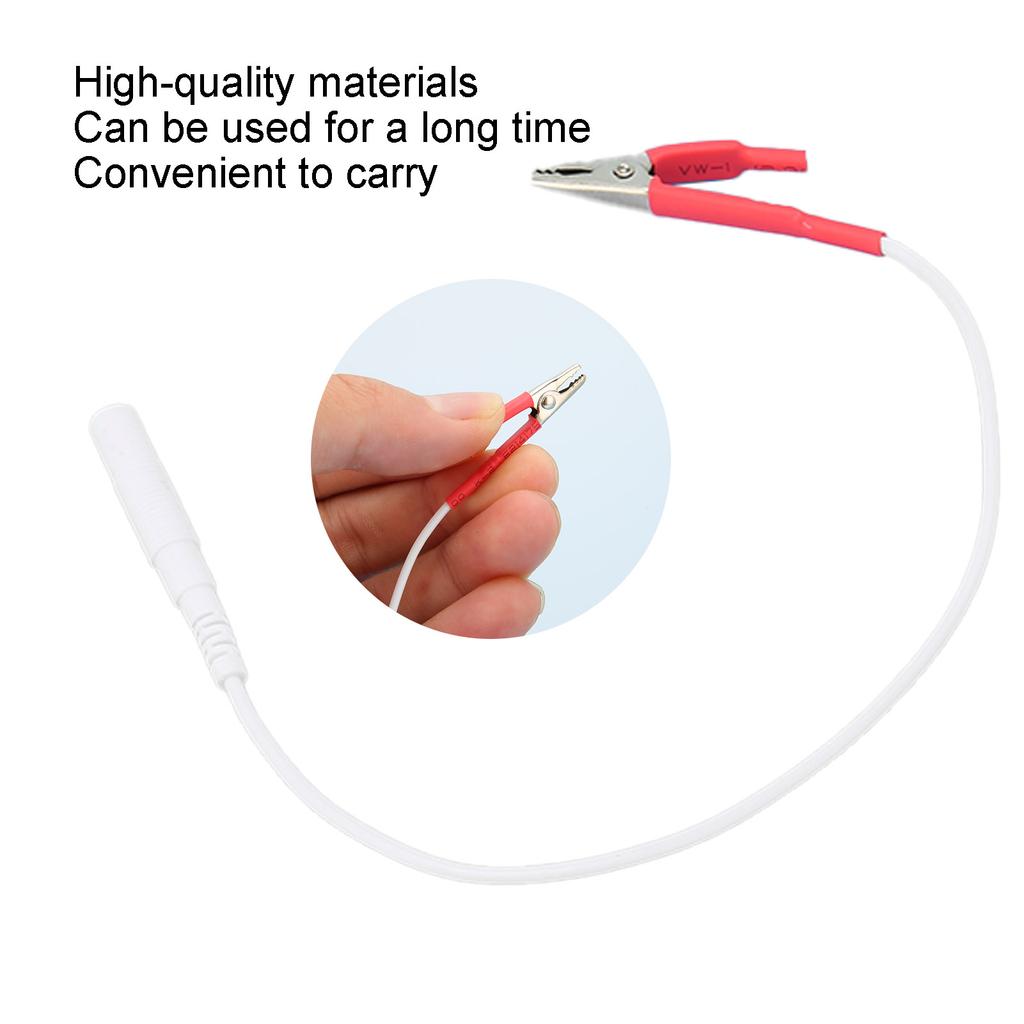   Clip Clamp Test   Cable Electrode Accessories for Electronic Acupuncture