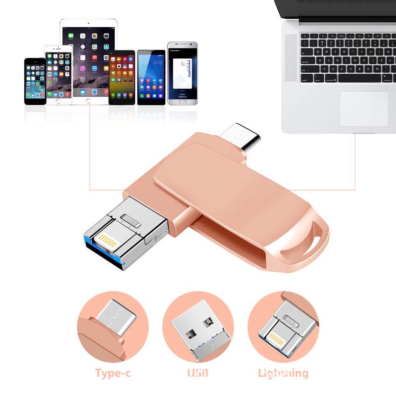 OLOEY OTG Metal USB Flash Drive