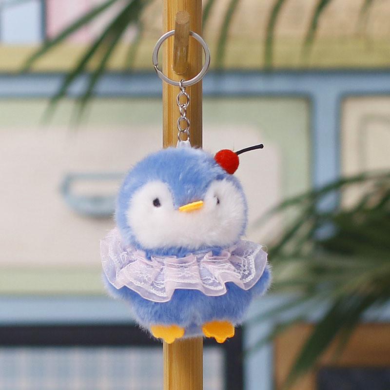 Cute Penguin Plush Keychain With Short Plush Material For Kids And Adults