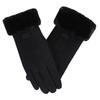 Women Autumn Winter Thick Plush Gloves Cute Furry Warm Mitts Full Finger Touchscreen Mittens Outdoor Sport Female Gloves