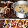 Small Kitchen Electric Grinding Machine Grain Grinder Coffee Grinder Stainless Steel Nuts Beans Grains Mill Herbs Grinding Mixer