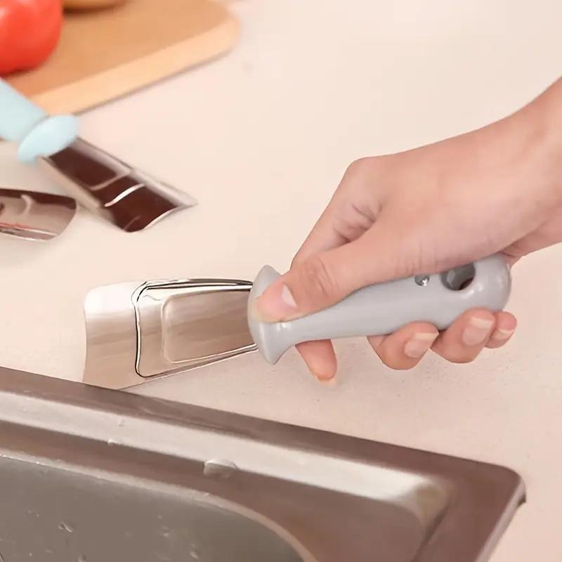 Raschietto Blu per Ghiaccio per Frigorifero, Robusto, Sicuro e Non Tossico, Impugnatura Ergonomica, Senza Batterie.