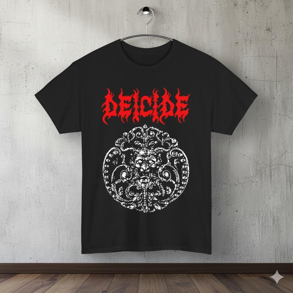 Unisex Adult Casual Music Deicide T-Shirt Death Metal Band Graphic ... XXXXL