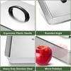 Stainless Steel Restaurant Cuisine Cover S/M/L/XL Frying Pan Cover  Teppanyaki Cooking