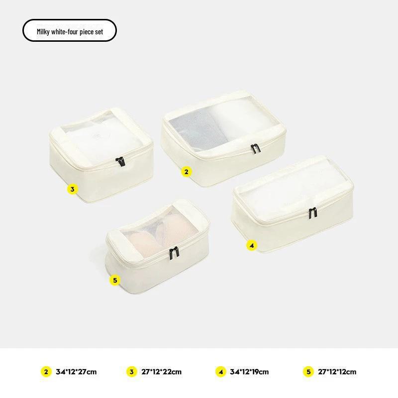 "Compression Travel Storage Bags - Expandable Packing Set"