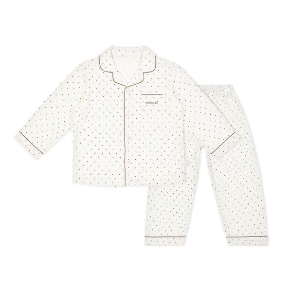 Organicmom Nero Modal Long Kids Pajamas Mkfssw10