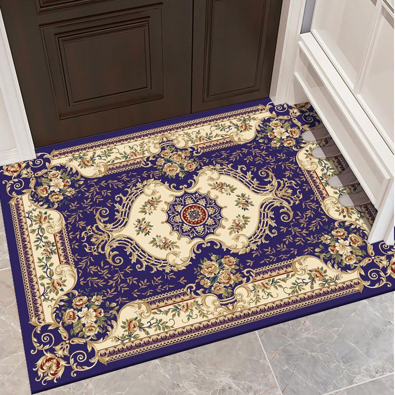 New Chinese Style Entrance Mat Entry Door Mat Dirt Resistant and Easy To Maintain  Living Room Bedroom Carpet