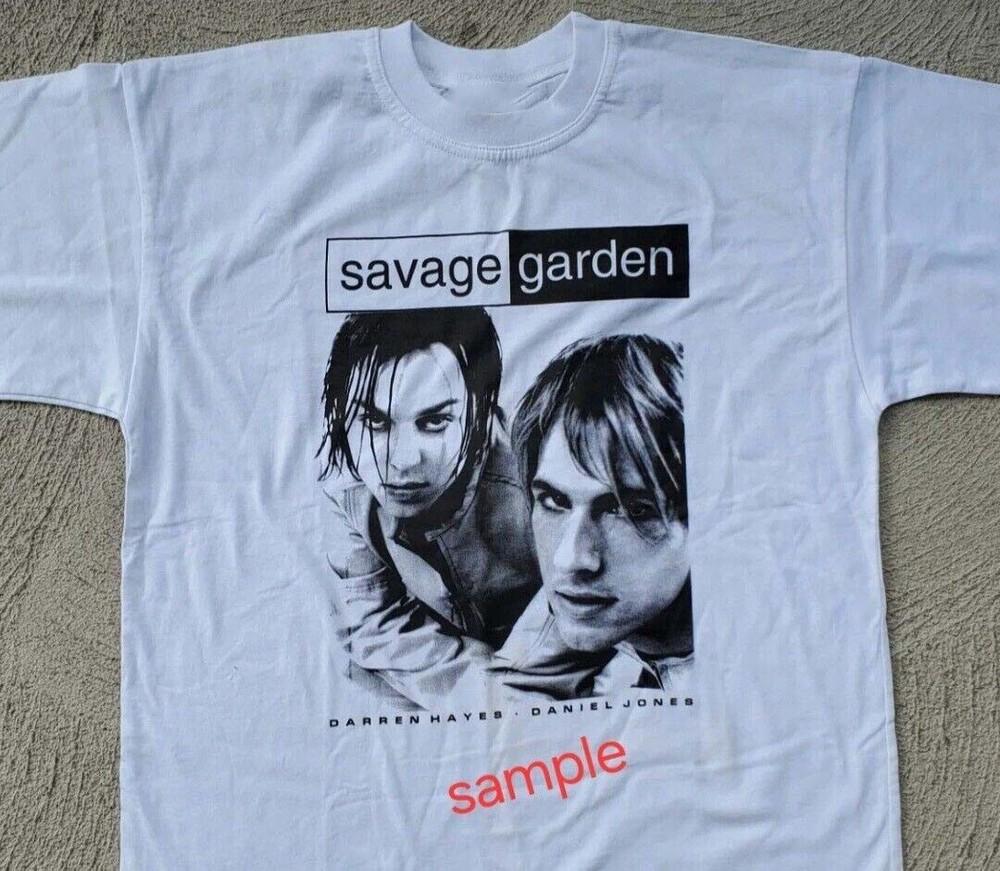 Savage Garden White 100% Cotton Shirt Adults Size S to 5XL Unisex T-Shirt M