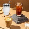 Rustless Steel Milk Tea Tumbler Heat Insulation Water Cup Sturdy Drinking Cup Office Drinking
