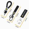 Hand Woven Leather Metal Car KeyChain For Chevrolet Colorado Sonic Aveo Cruze Epica Lova Camaro Impala 2 3 4 5 Car Accessories