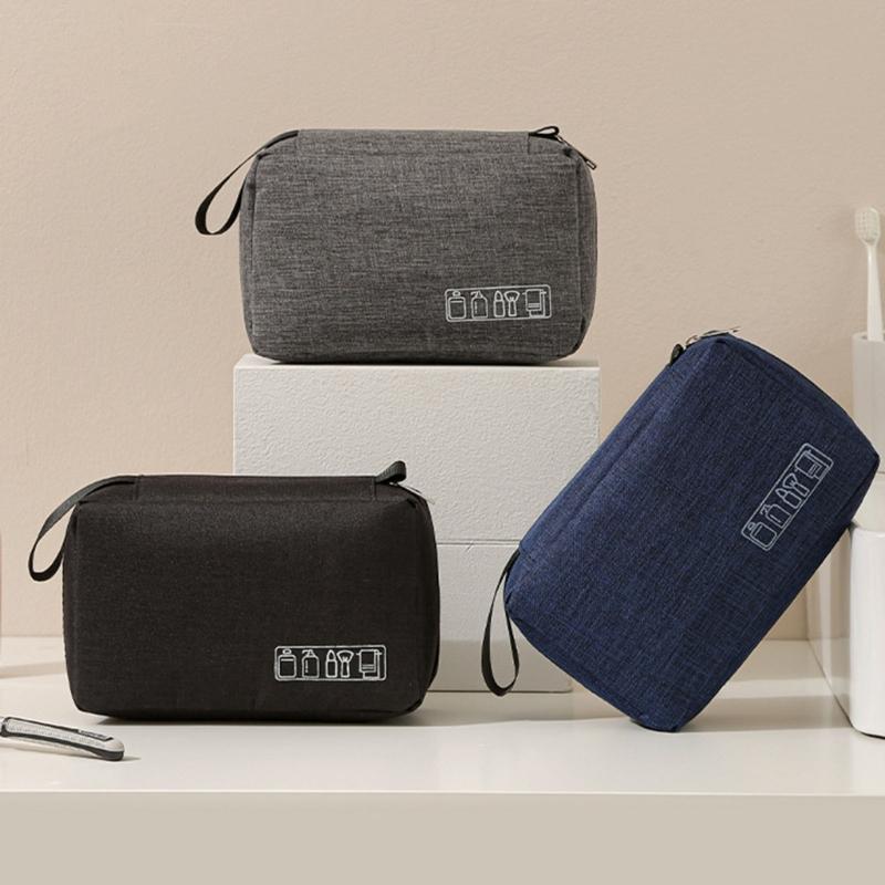 Wasserabweisende Kulturtasche mit separaten Nass- und Trockenfächern sowie mehreren Funktionsfächern