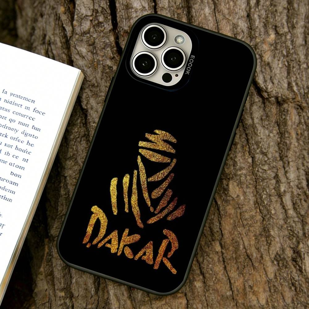

Чохол для телефону в стилі R-Rally x D-Dakar Для iPhone 17,16,15,14,13,12,11 Plus,Pro Max,XS,Кольоровий Сріблясто-Чорний iPhone14ProMax