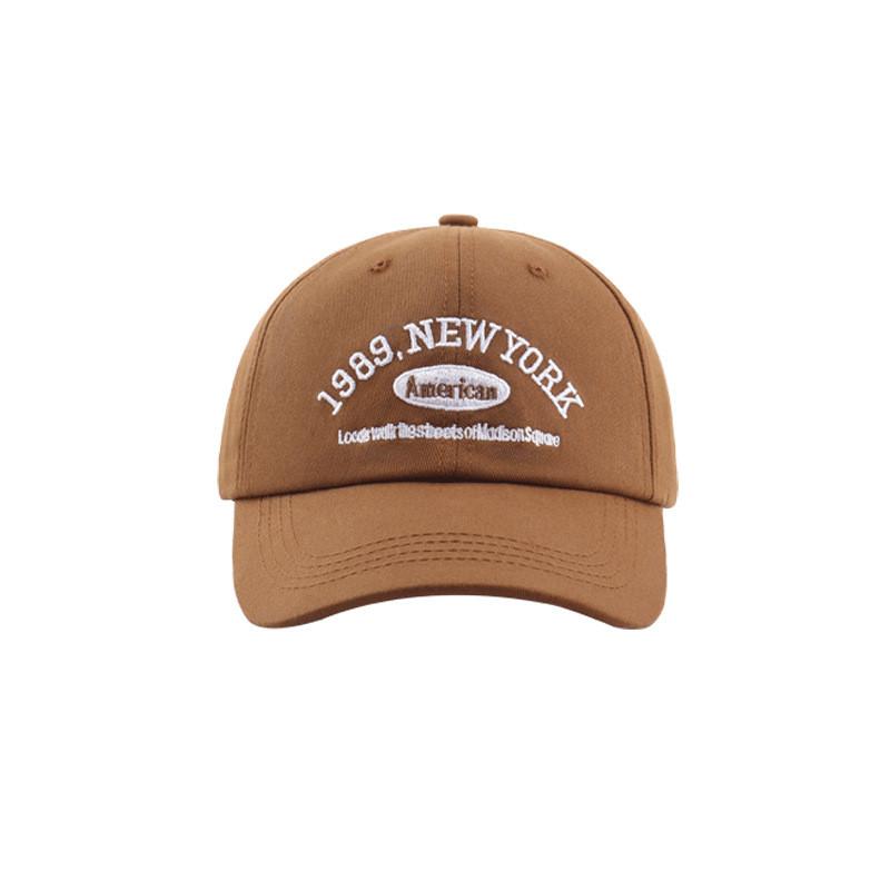 Cap With Baseball 1989 Letter Embroidery For Men And Women Cotton Fashion Hat