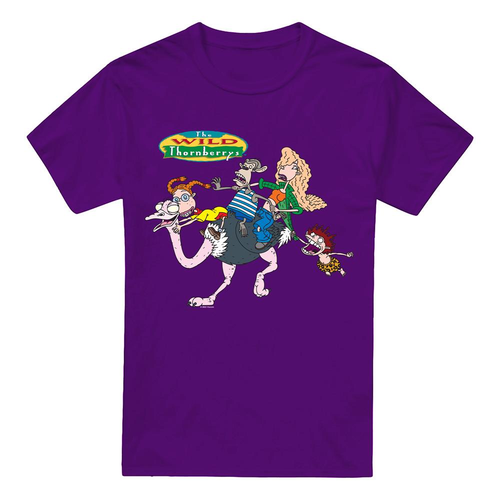 The Wild Thornberrys Mens Runaway Ostrich T-Shirt