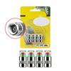 4 PCS Tire Pressure Monitor Stem Caps, 2.4Bar 36PSI Car Tire Pressure Monitor With 3-Color Eye Alert, Universal Stem Caps For Cars