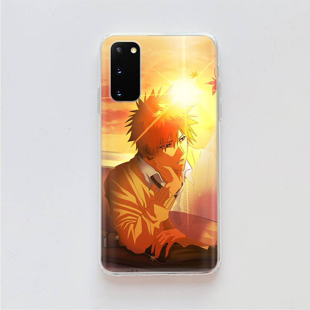 AD90 Anime Bleach Clear Case for Samsung A04 A14 A23 A34 A54 M23 M33 M52 M53 Realme 10 9 C30S C35 C55 VIVO Y02 Y21 Y33S Y51 X80 V25 Cover
