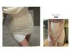Korean Dongdaemun Elegant High-waisted Pleated Irregular Skirt for Women