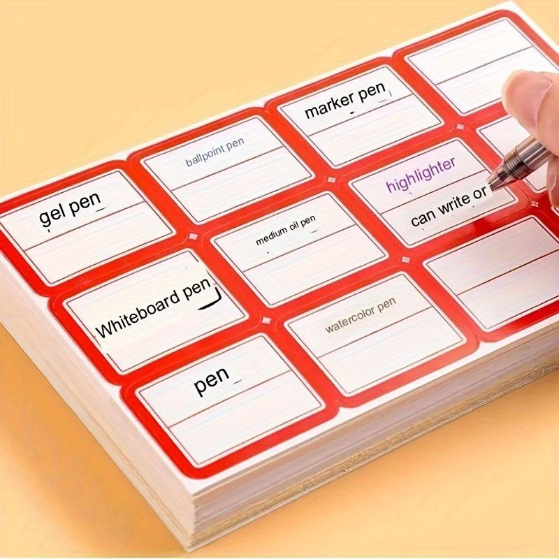 120pcs/240pcs Label Stickers Set Handwritten Price Tags & Food Date Markers for Kitchen Organization, Office Supplies
