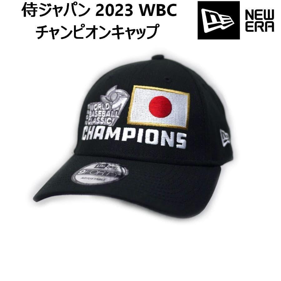 Used Samurai Japan WBC Champion Cap 2023 NEW ERA Black Hat