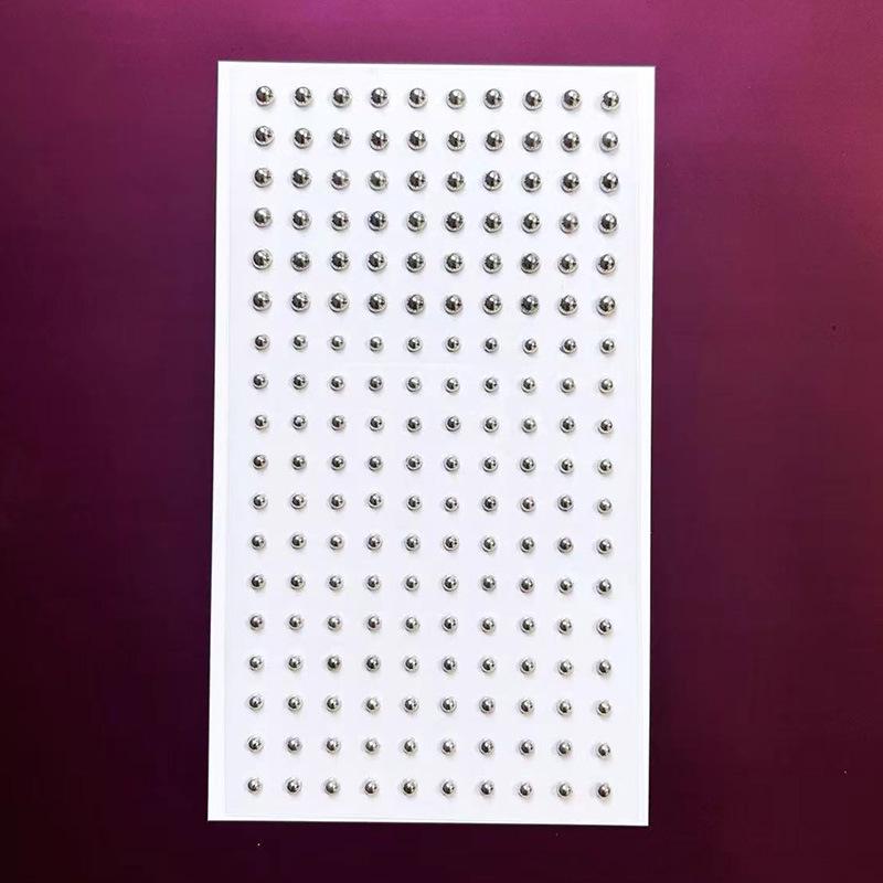 

Пірсинг для губ та брів Spicy Girl з металевим гальванічним покриттям: DIY Срібні намистини та стрази наклейки для макіяжу обличчя та очей