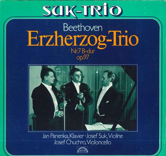 

LP Record SUKTRIO JAN PANENKA JOSEF SUK Beethoven Trio Fur Klavier Violine 28375KK SUPRAPHON EUROD Germany Classical Used