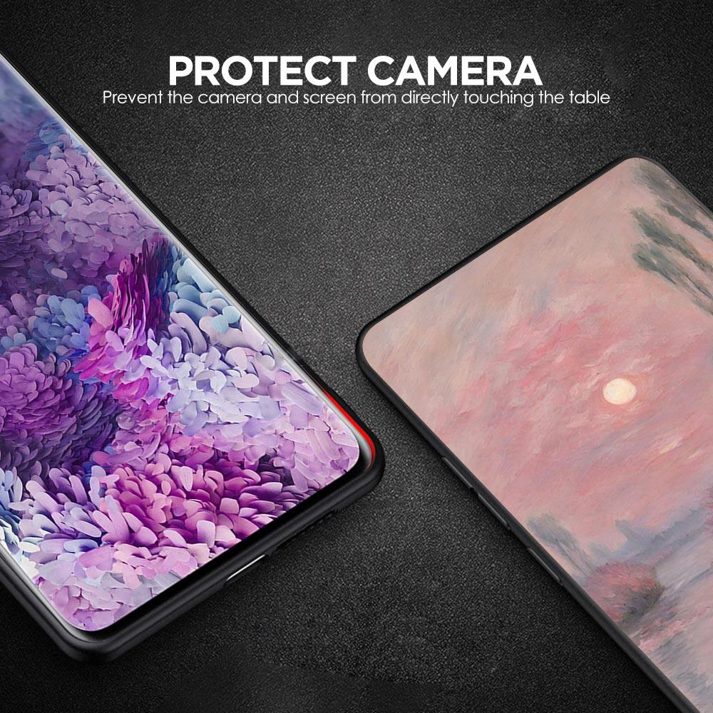 Claude Monet Garden Paint Art Phone Case For Samsung Galaxy A17 A07 A55 A35 A25 A15 A05 A33 A31 A23 13 A41 A73 A53 A51 A71Cover