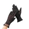 Lace Sunscreen Gloves Thin Touchscreen Gloves Summer Ice Silk Gloves  for Women Female Lady