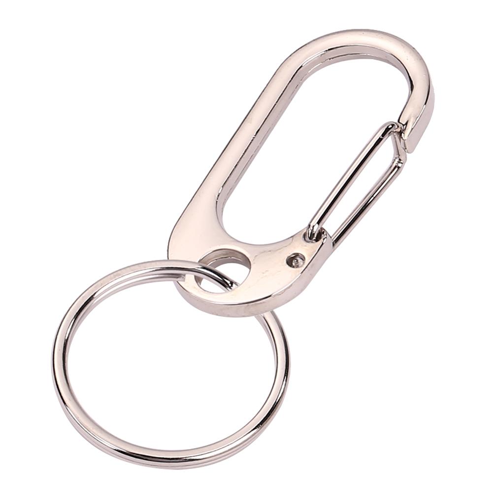 Metal Buckle Keychain Climbing Hook Zinc Alloy Strong Carabiner Key Holder Ring Carabiner Clip Keychain EDC Outdoor Tool