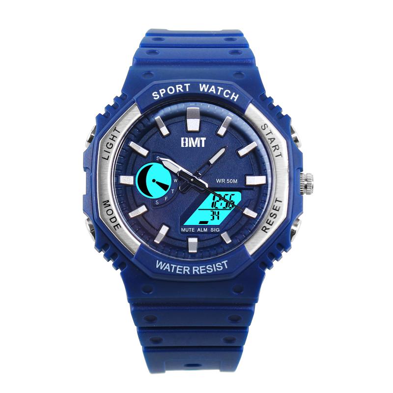 Waterproof Electronic Digital Watch Sport Analog Digital Watch for Women's