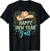 Happy New Year Y'all Western New Years Eve Cowgirl T-Shirt