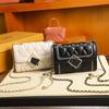 2024 Summer New Niche High-End Mini Handbag for Women, Fashionable Commuting Single-Shoulder Quilted Chain Crossbody Bag