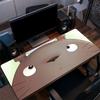 Totoro Art Mouse Pad, Large Gaming Desk Mat, Non-slip XXL Mousepad for Laptop & Tablet, Mini PC Playmat with Stitched Edges