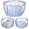 [PACZB][1] Large Children's Playpen Dry Ball Pool Toys Gray X43S