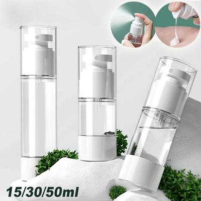 Airless Vacuum Refillable Bottles Portablere Empty Lotion Spray Bottle Travel Bottles Pump Cosmetic Container Tool