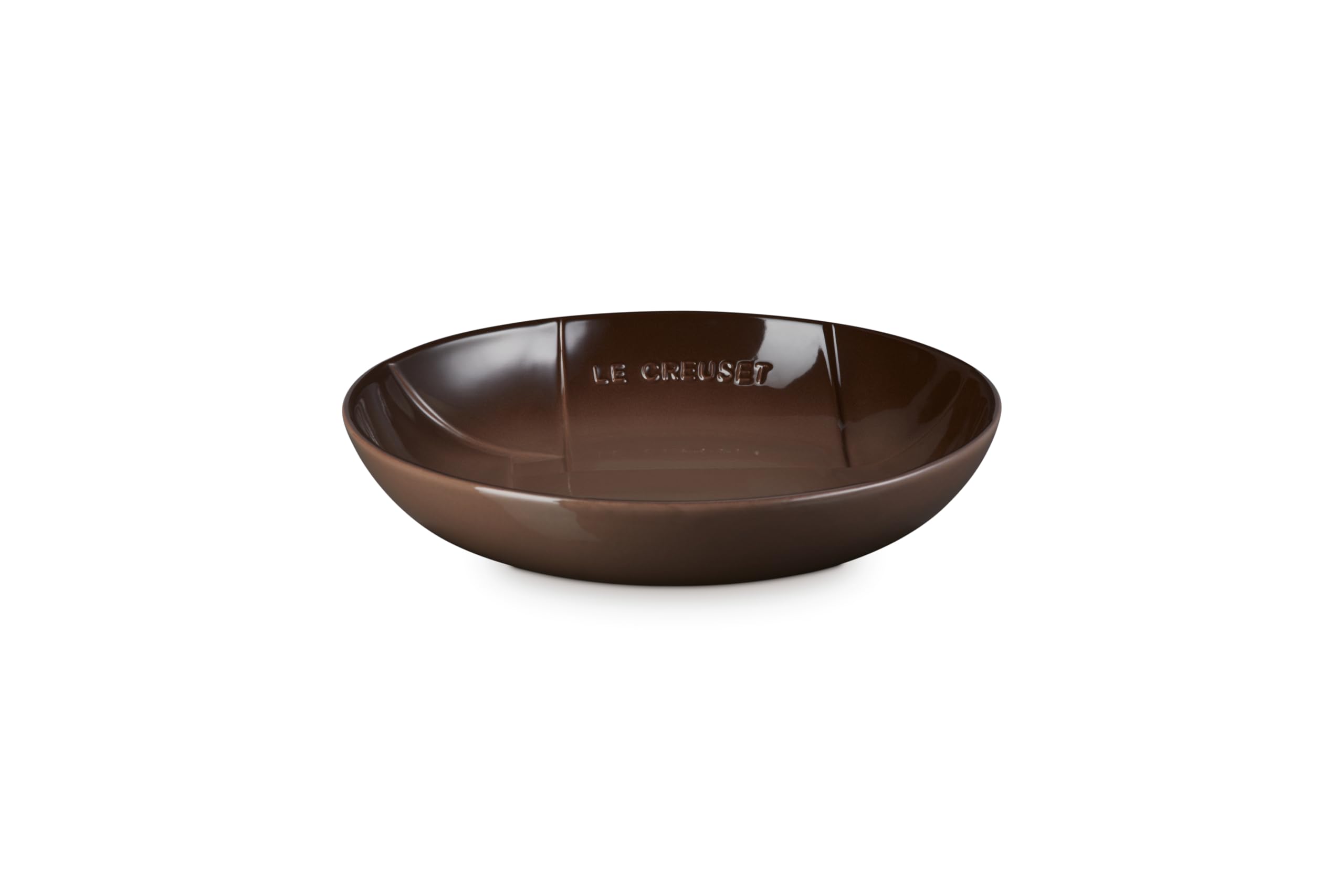 

Le Creuset Deep Mesh Round Dish, 25cm, Sepia, Heat and Cold Resistant, Microwave and Oven Safe [Official Japanese Product]