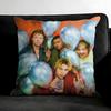 5-5Sos Band Cushion Cover Pillowcase Ultra Soft Skin Friendly Fabric Cloud Like Comfort & Concealed Zipper