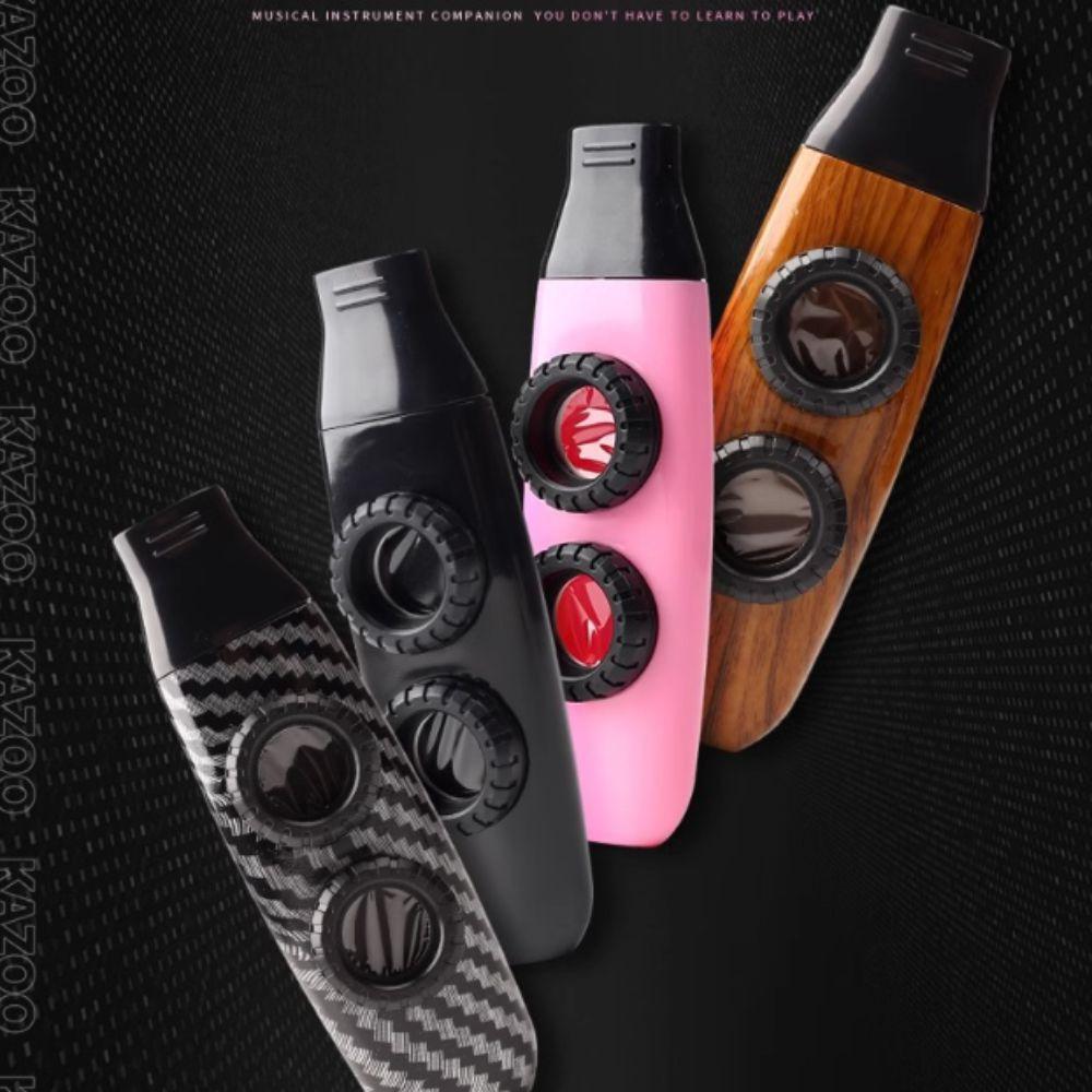 

Double Hole Design Kazoo Instrument Wear-resistant ABS Kazoo Instrument Colored Kazoos Performance pink