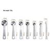 Stainless Steel Measuring Cups and Spoons Set